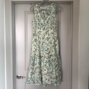 Gorgeous gauze cotton floral dress by LUCKY brand. Size small.